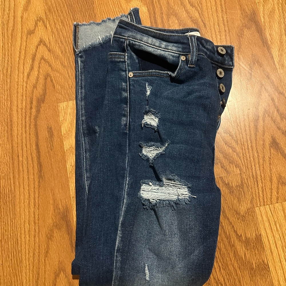 Kancan Distressed Blue Jeans
